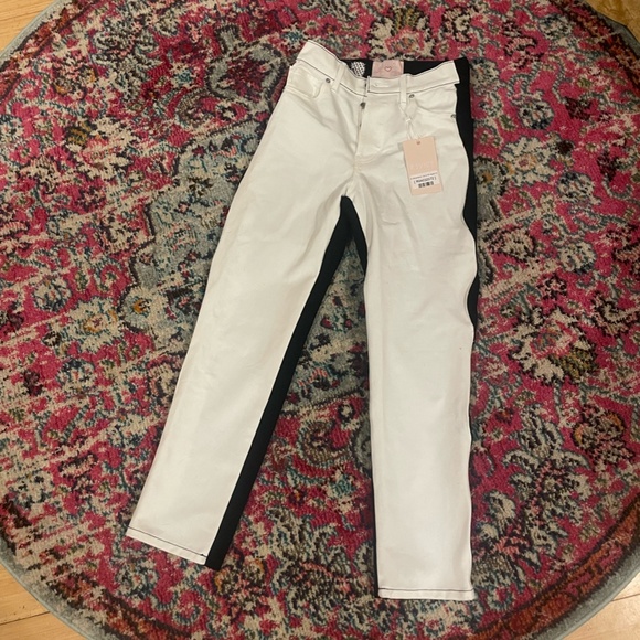 Revice Denim Two Toned Black & White Jeans - Picture 2 of 7